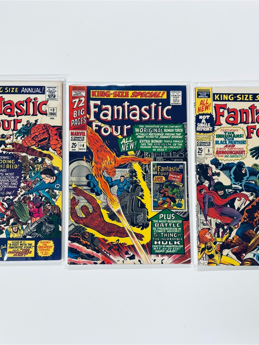 Fantastic Four Annual #3, #4, #5 - BUNDLE